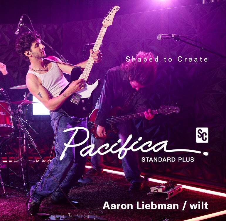 wilt / Aaron Liebman performing on stage with Pacifica SC Standard Plus (PACS+11SM BL)
