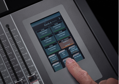 User Defined Keys on the small touch screen