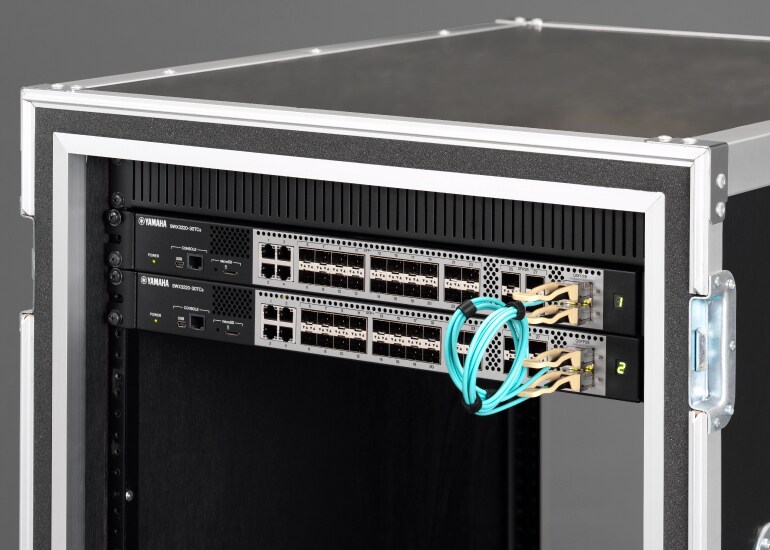 100GbE Stacking Support: Unified Management of Dual Units