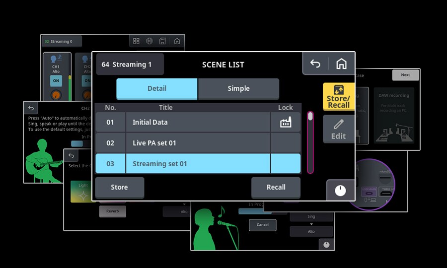 Yamaha MGX16V: Change Fast, Stay Ready