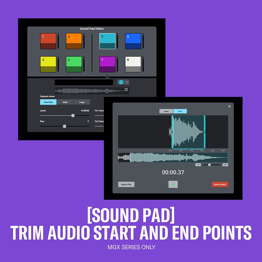 [SOUND PAD] Trim Audio Start and End Points