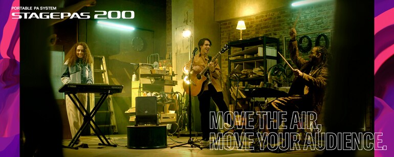 Yamaha Portable PA System STAGEPAS 200