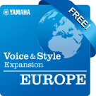 Europe ("Best Of" Collection) (Yamaha Expansion Manager kompatibilis adat)