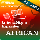 African (Pre-installed Expansion Pack - Yamaha Expansion Manager kompatibilis adat)