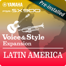 Latin America (Előtelepített bővítő csomag- Yamaha Expansion Manager kompatibilis adat)